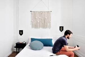 Auberges de jeunesse Away Hostel & Coffee Shop : Chambre Double Supérieure