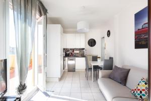 Apartmán La Terrazza sul Mare di Roma, 2+3, WiFi, AC Lido di Ostia Itálie