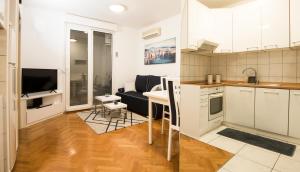 Navy Blue Apartment