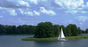 Dom nad jeziorem Mazury pomost segment 1