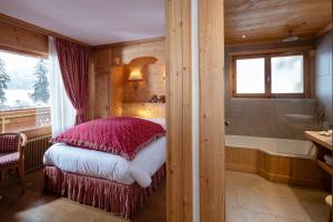 Hotels Chalet-Hotel Neige et Roc, The Originals Relais (Hotel-Chalet de Tradition) : Chambre Double