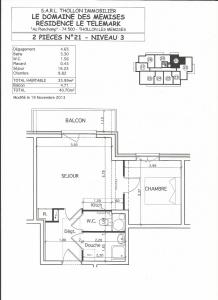 Appartements Chalet Le Telemark 2 ouverture station 17 decembre 2023 : photos des chambres