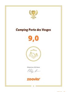 Campings Camping Porte des Vosges : photos des chambres