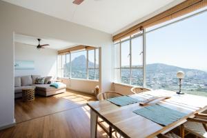 Enjoy breathtaking views from our authentically furnished apartment