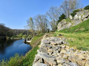 Maisons de vacances Authentic manor house with terrace and pond : photos des chambres