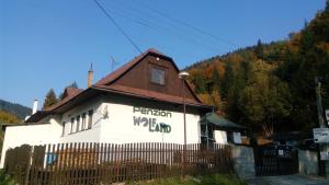 2 hvězdičkový penzion Penzión Wolfland - Javorníky Horná Mariková Slovensko
