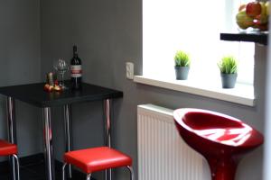 One-Bedroom Apartment room in Modern Red Apartment