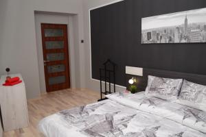 Modern Red Apartment