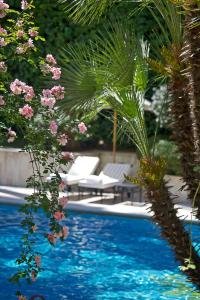 Prestige Double Room with Pool and Garden View room in Aldrovandi Villa Borghese