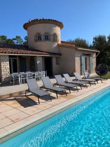 Villas Villa Terre d'Azur with heated private pool : photos des chambres