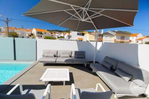 Moderne Villa in Salir do Porto - Villa nas dunas
