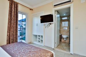Classic Double Room with Sea View room in Enda Boutique Hotel Kalkan