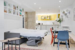 Appartements Loft Design for 8 people in Heart of Paris : photos des chambres