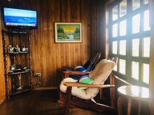 Cabaña rodeada de naturaleza en San Carlos