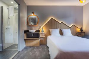 Hotels Hotel Base Camp Lodge - Bourg Saint Maurice : photos des chambres