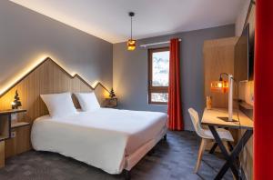 Hotels Hotel Base Camp Lodge - Bourg Saint Maurice : photos des chambres