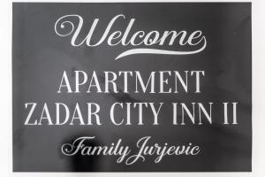 Apartman Zadar City inn 2 & FREE genius PRIVATE PARKING