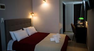 Deluxe Double Room (2 Adults + 1 Child) room in Minos Hotel