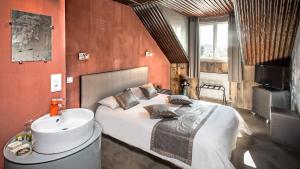 Hotels Hotel Le Rocher Blanc : photos des chambres