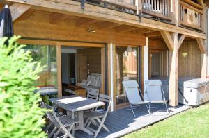 Appartements Le Chalet Du Pic SPA prive & Fitness : photos des chambres