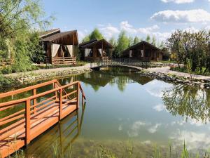 Cottage with Sauna room in Petrovskyi Brovar