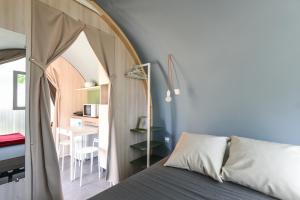 Campings Camping L'Oasis et California : photos des chambres