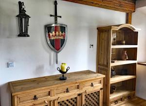 Ferienwohnung LATERNENSTUBE mit Familienbett - Rittergut Leppersdorf