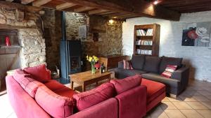 Maisons de vacances Ar Merglet - Grande longere authentique en Broceliande : photos des chambres