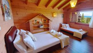 Luxury Wooden Villa with Pool, The Nest Corfu Greece