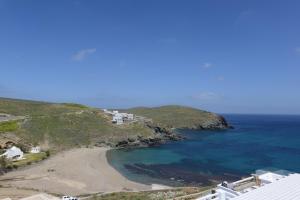 Superior Beachfront Apartment 1 with view to the Aegean Sea Myconos Greece