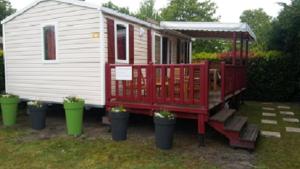 Campings Mobile home dans les Landes : photos des chambres