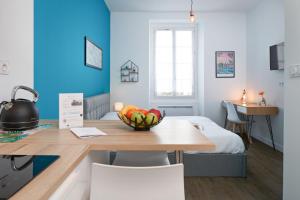 Appartements Le Bleu Nantais : photos des chambres