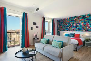 Hotels Santateresa : Suite Junior avec Balcon - Vue sur Ville Haute, Falaises et Mer