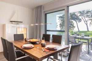 Terrassenwohnung "Sonnenwind" - Oase am Haff