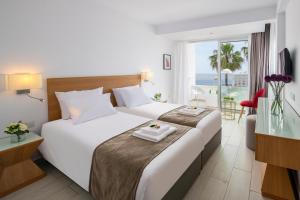Superior Double or Twin Room with Side Sea View room in Kokkinos Boutique Hotel