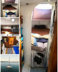 Bateaux-hotels stlocavoile Seuls a bord d un voilier ancre dans le golfe : photos des chambres