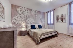 White Flowers with Canal View by Wonderful Italy