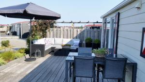 Chalet Olm Ferienpark Olmenduin Zeeland 4 Pers familienfreundlich Hunde willkommen