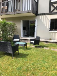 Joli 2P en Rez-de-jardin orienté SUD à 2 pas de la plage