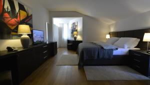 Triple Room with Mountain View room in Rooms Villa Ropuš