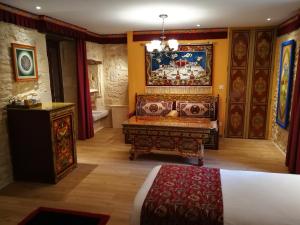 B&B / Chambres d'hotes Himalaya en Perigord : Chambre Deluxe Double ou Lits Jumeaux