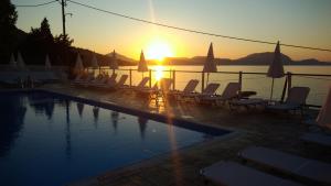 Golden Sunset Corfu Greece