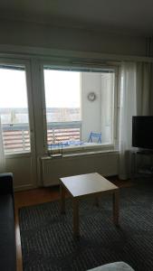 The cosy apartment with own private sauna and balcony