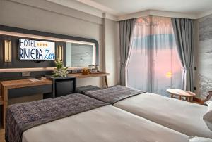 Double Room with Pool View room in Riviera Zen Hotel