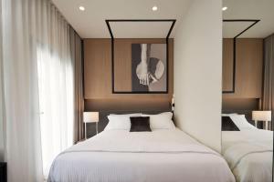 Premium Double Room With Private Balcony & City View room in Urban Frame Plaka
