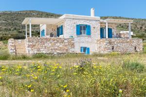 Stone Villa Kontiani - Blue Villa Paros Greece