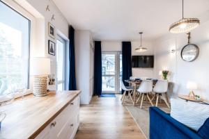 Niebieskie Apartamenty Rowy Apartament z klimatyzacją 100 m do plaży