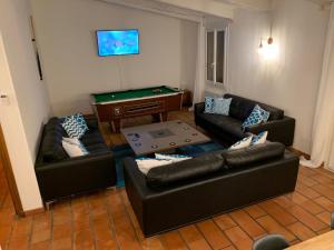 Maisons de vacances Chez Lydia - Face vignoble, Ideal famille, Billard : photos des chambres