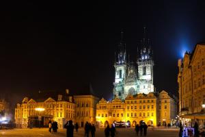 Prague apartment in residential tower · parking