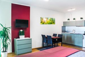 Prague apartment in residential tower · parking